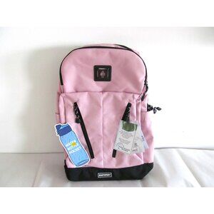 Eastsport Unisex Pink and Black Academic Backpack New